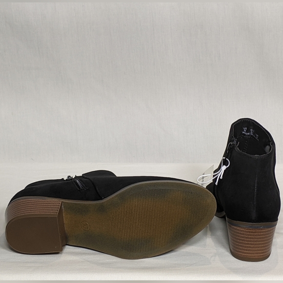 NEW Amazon Essentials Womens Aola Ankle Boot Sz 10 black - Picture 3 of 3